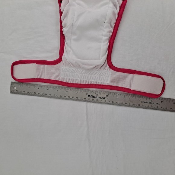 Dog Diaper Hot Pink Washable snap back LARGE - Picture 8 of 8